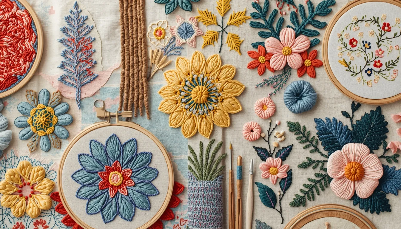 Embroidery and Appliqué Techniques